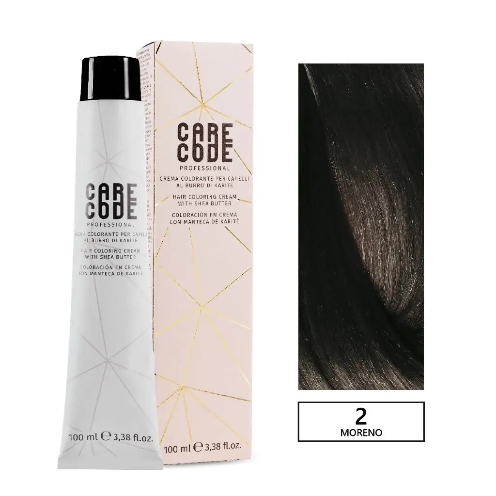 CARECODE HAIR COLORING CREAM 100ML 2