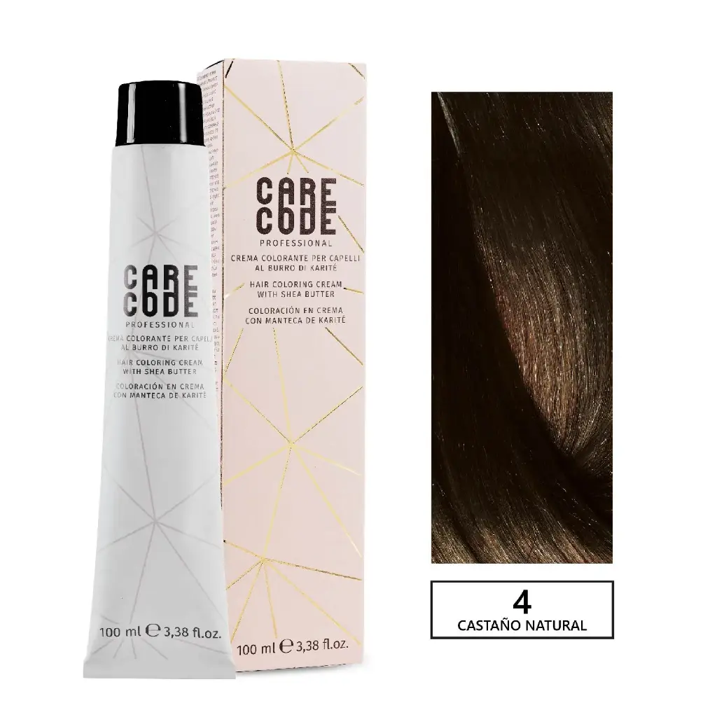 CARECODE HAIR COLORING CREAM 100ML 4