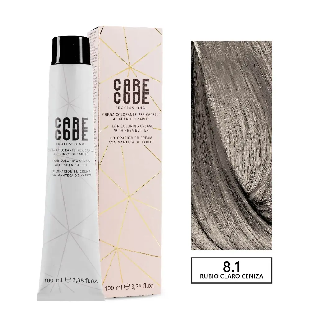 CARECODE HAIR COLORING CREAM 100ML 8,1