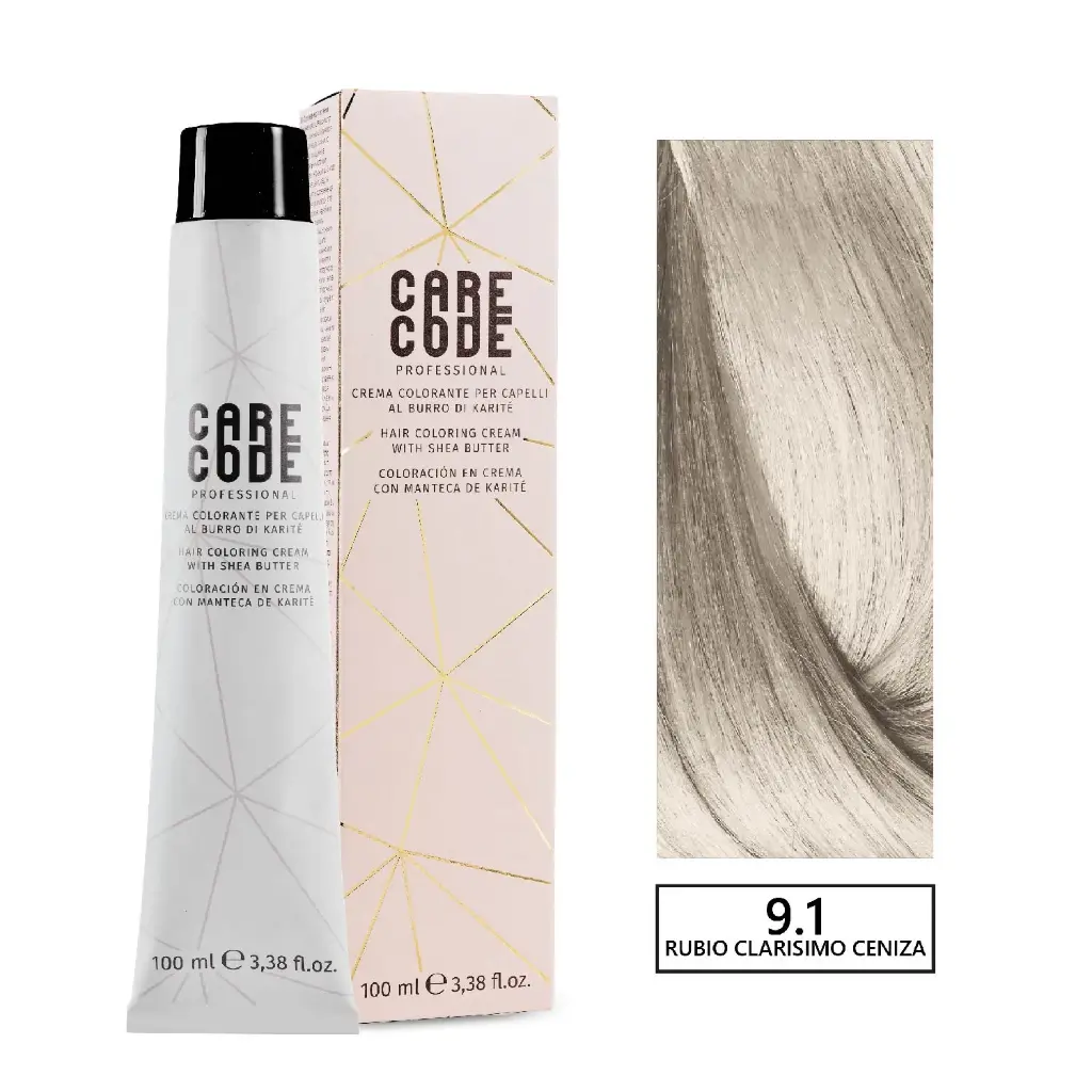 CARECODE HAIR COLORING CREAM 100ML 9,1