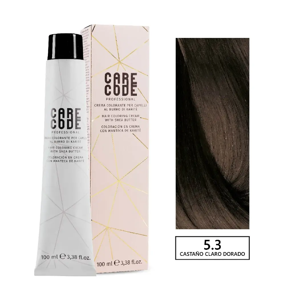 CARECODE HAIR COLORING CREAM 100ML 5,3