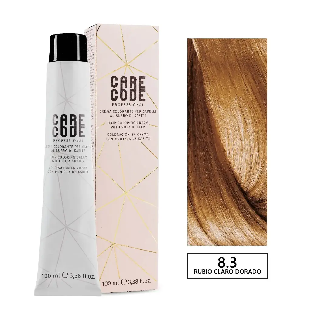 CARECODE HAIR COLORING CREAM 100ML 8,3