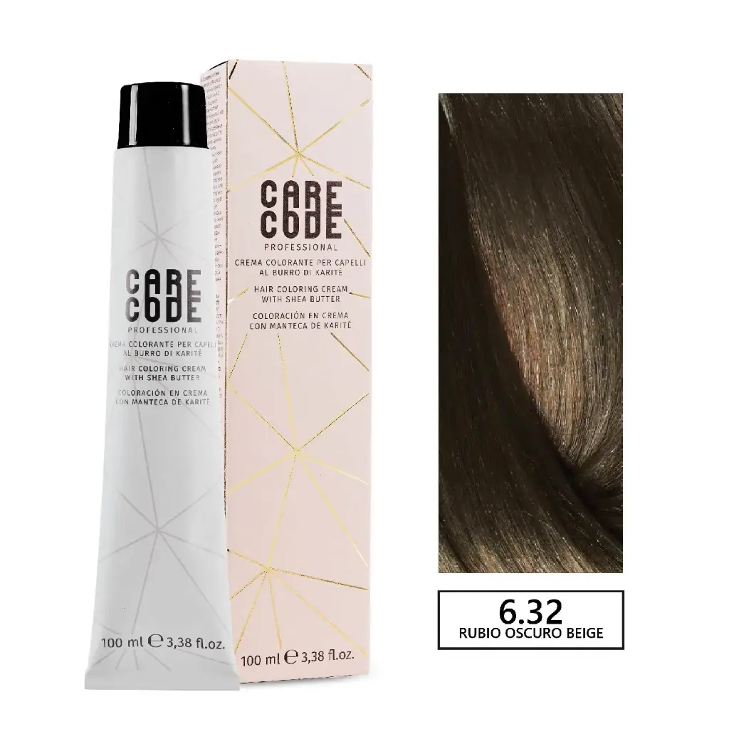 CARECODE HAIR COLORING CREAM 100ML 6,32