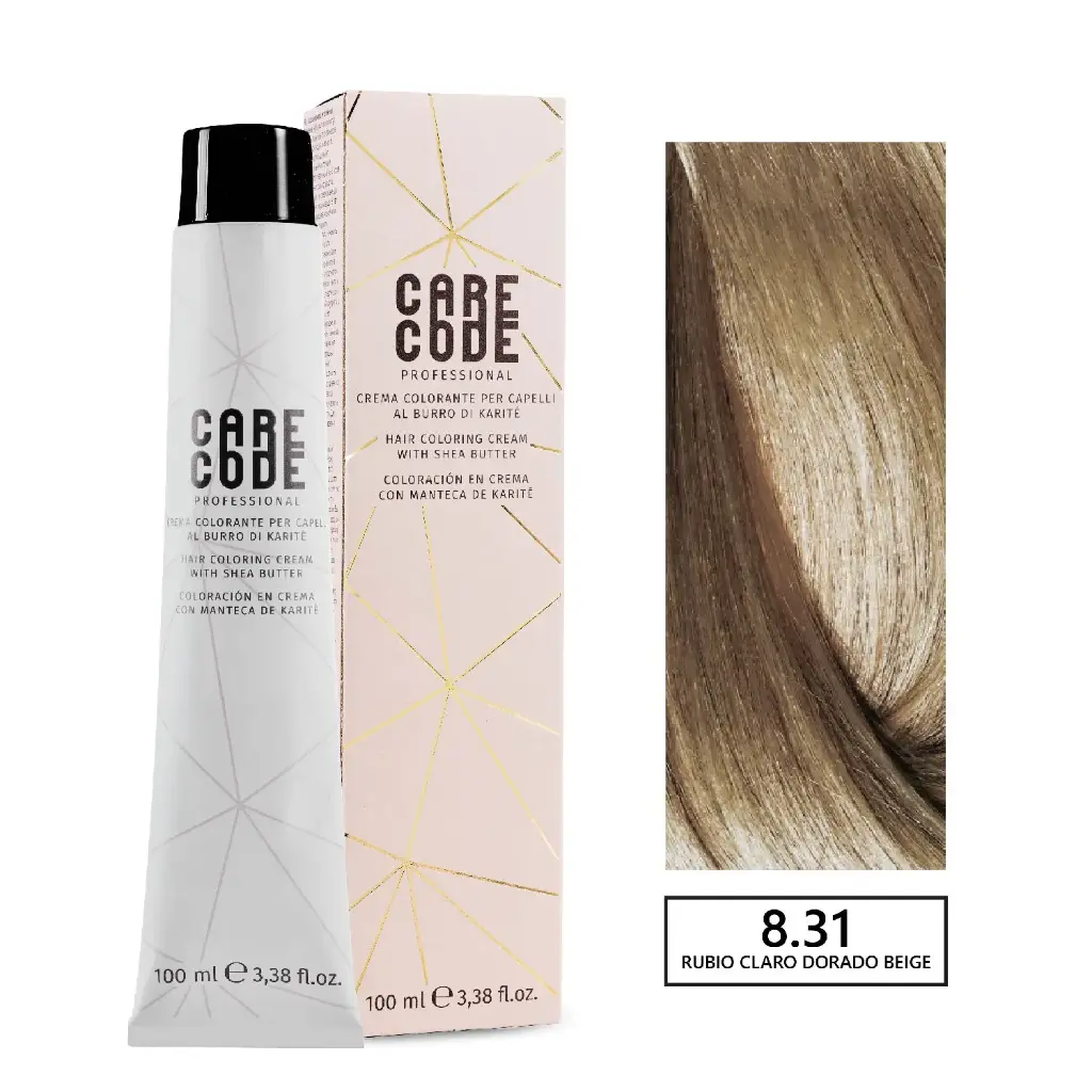 CARECODE HAIR COLORING CREAM 100ML 8,31