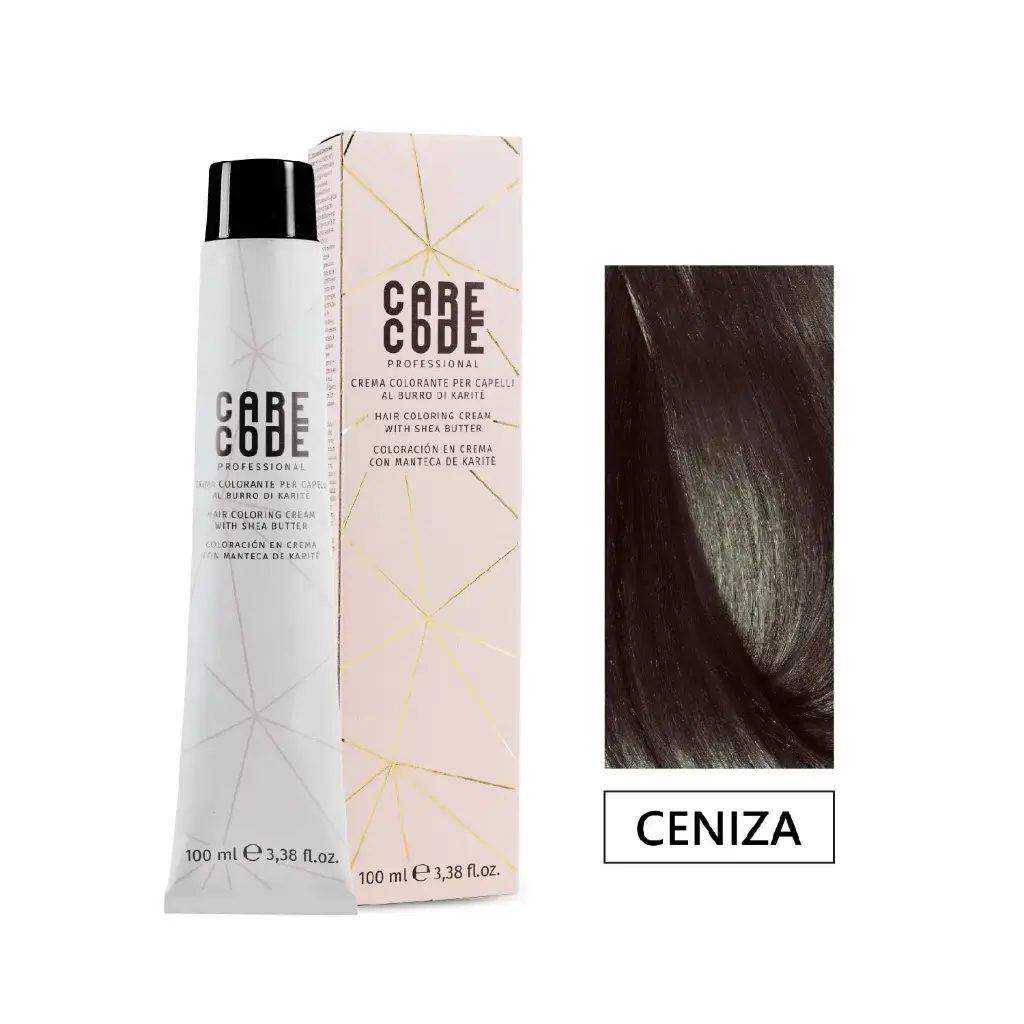 CARECODE HAIR COLORING CREAM 100ML CENERE