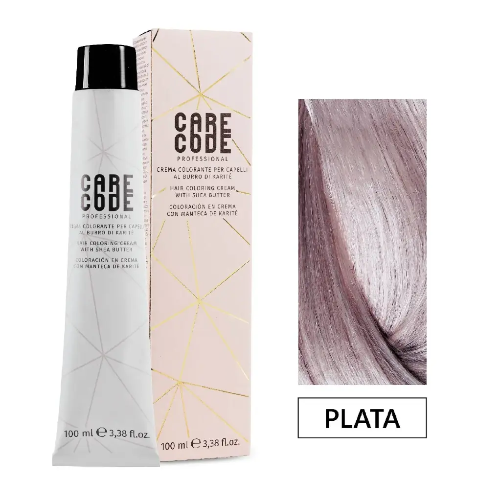 CARECODE HAIR COLORING CREAM 100ML ARGENTO