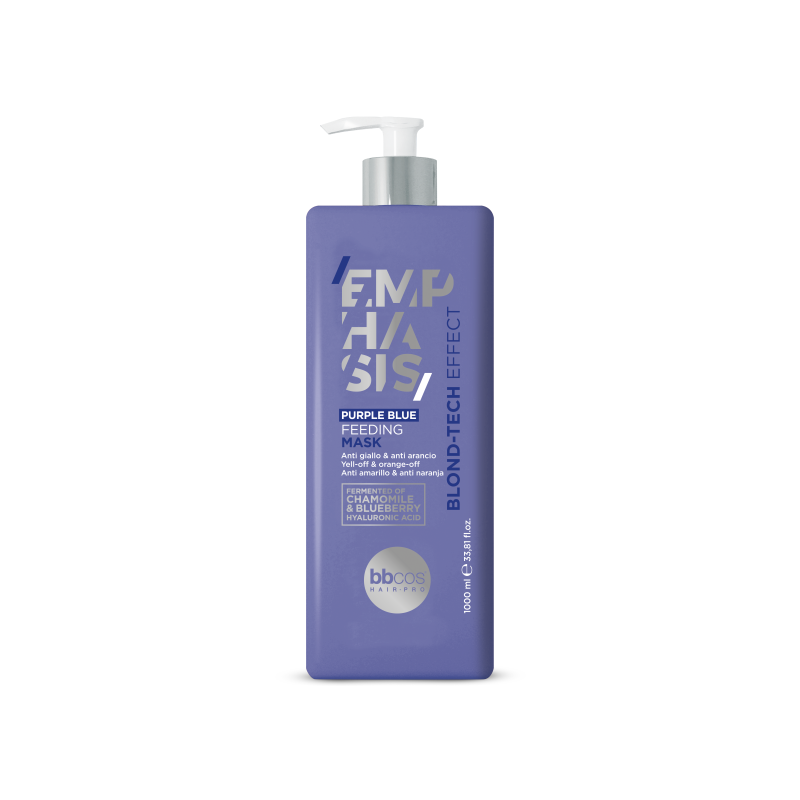 EMPHASIS BLOND-TECH PURPLE BLUE FEEDING MASK 1000ML