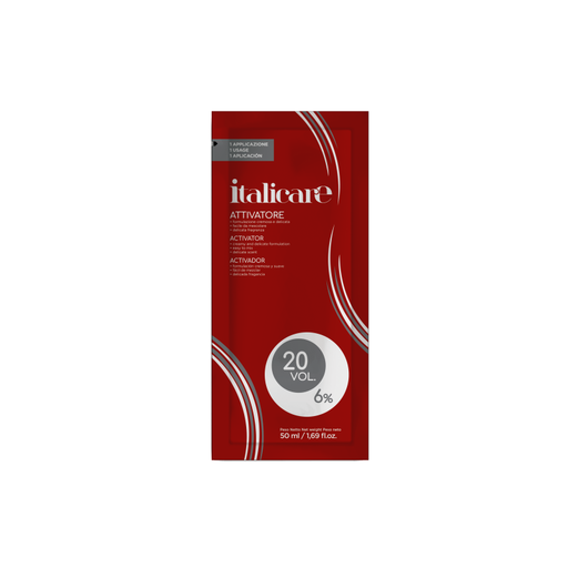[6448104] ITALICARE SACHET 20 VOL. 6% 50ML